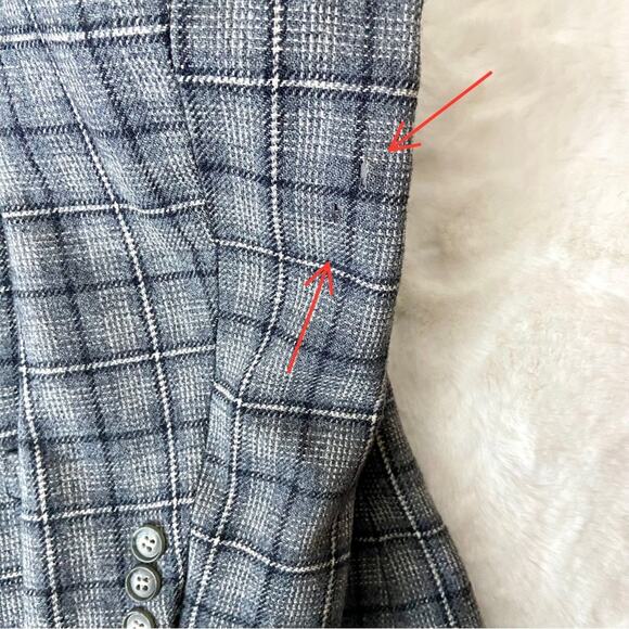 Pendleton Vintage Plaid Wool Blazer Size Medium - Picture 6 of 9